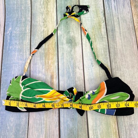 California Naturals Vintage 90s Tube Top Tank Hawaiian Tropical Beach Size XS - Picture 6 of 9